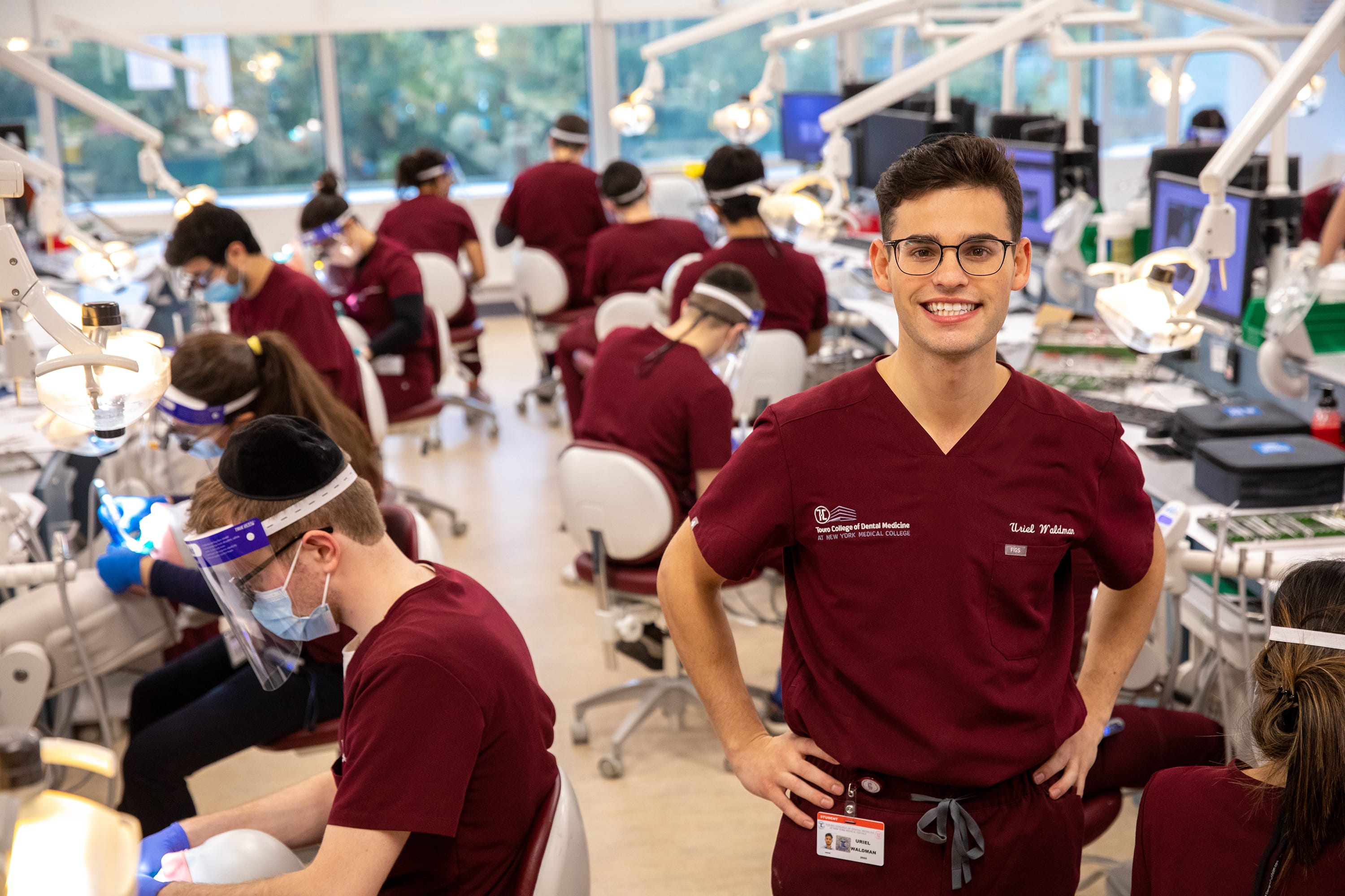 touro dental student Uriel Waldman