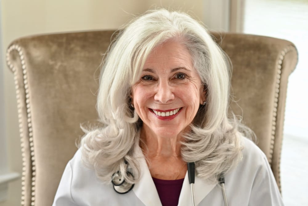 A portrait of Linda Korman, MD, CPE, FACP